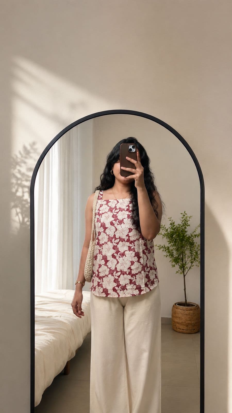 Rosehip Floral Tank